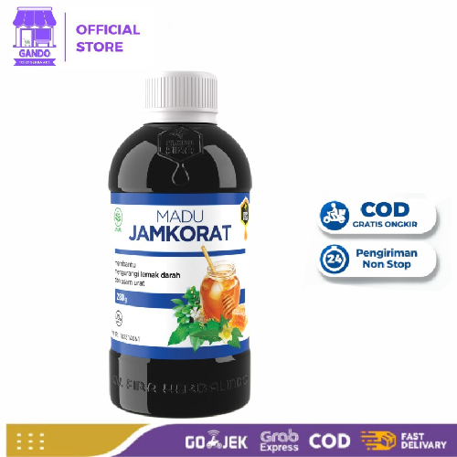 [Bisa COD] Madu JAMKORAT Asli Original - Madu Asam Urat dan Kolesterol BPOM | Madu JAMKORAT Asli Ori
