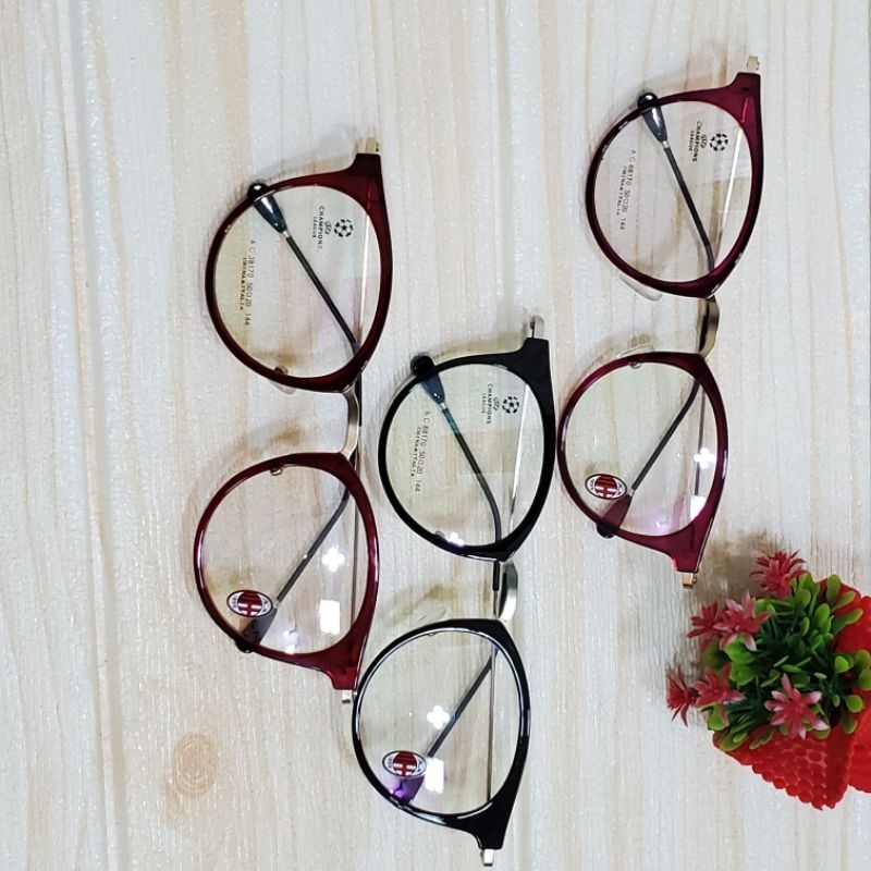 FRAME KACAMATA BULAT | KACAMATA BLUERAY | KACAMATA PRIA & WANITA