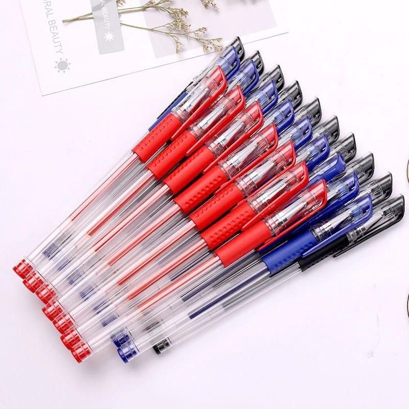 

Pena Gel 0.55mm Standard Pulpen tinta cair Alat Tulis Sekolah Kantor Pen Warna Warni Pena Ujung Lancip ATK Murah Import