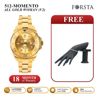 Forsta 512 Momento All Gold - Woman Jam Tangan Kesehatan