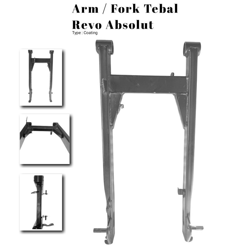 SWING ARM REVO ABSOLUTE TEBAL HITAM