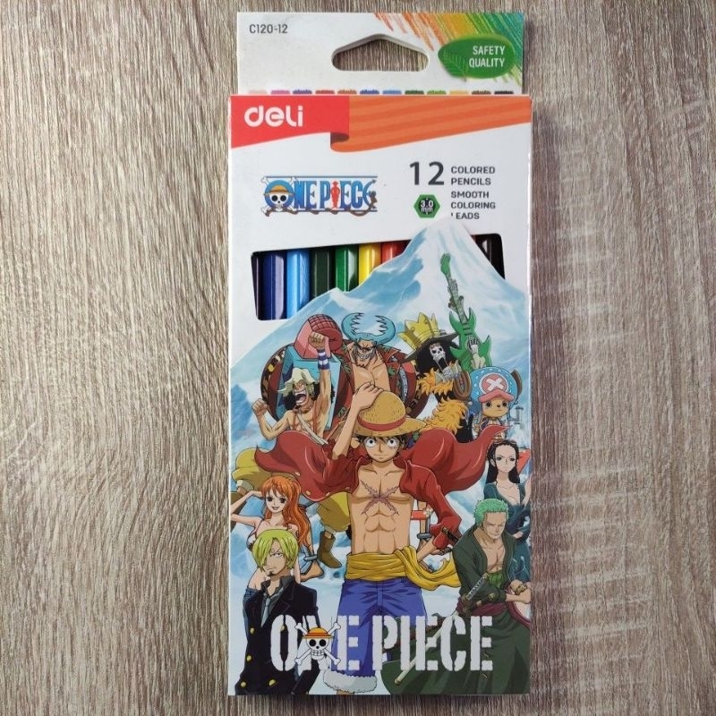 

Pensil Warna Colour Pensil Deli 12c One Piece Edition