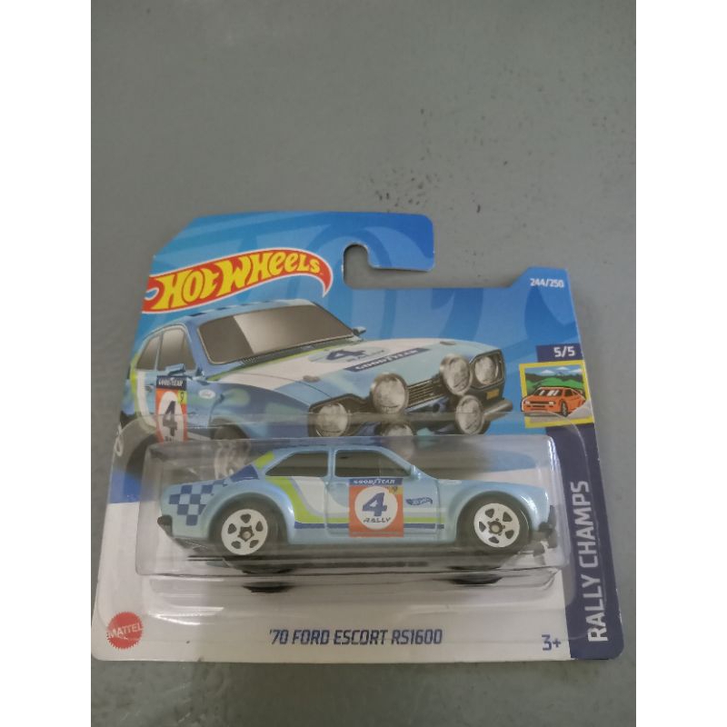 Hotwheels 70 Ford escort RS1600