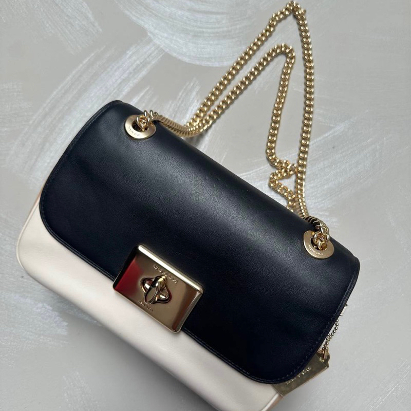 Original Coach Cassidy Convertible Crossbody Shoulder Bag in Colorblock F72686