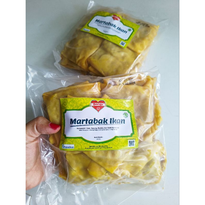 

martabak ikan best go 500 gram khusus jawa timur