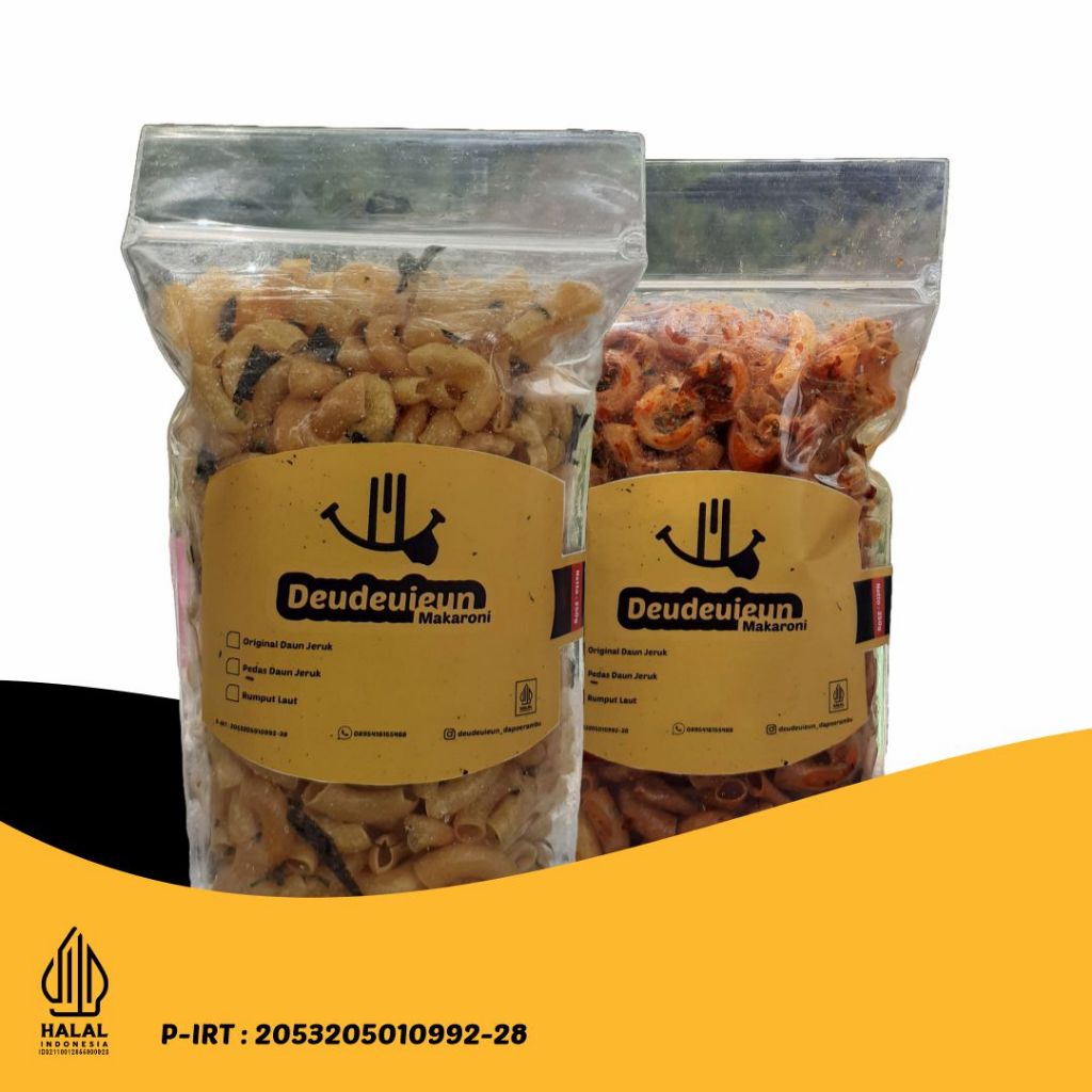 

MAKARONI DAUN JERUK ORI/PEDAS - DEUDEUIEUN