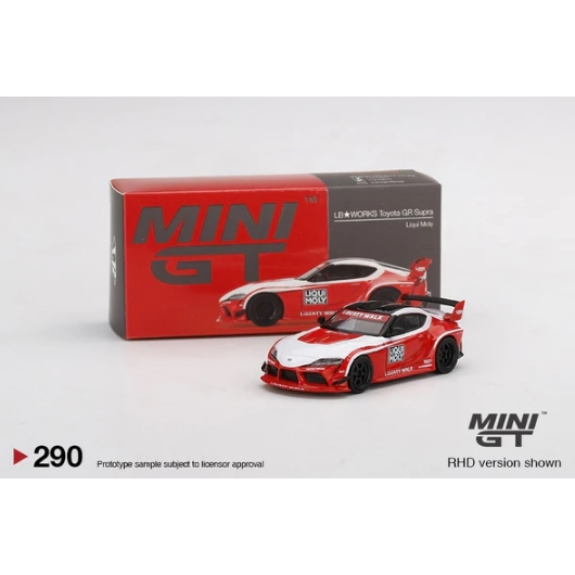MINI GT 290 LB WORKS TOYOTA GR SUPRA LIQUI MOLY