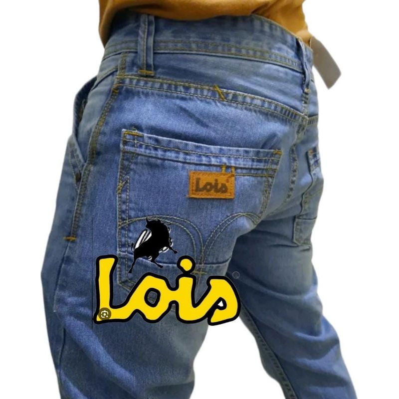 Celana panjang jeans pria lois size 27 - 44  //terlaris termurah bisa bayar ditempat//Celana Panjang