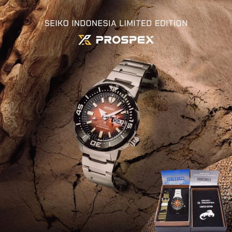 Jam Tangan Pria Seiko Prospex SRPK55K1 Limited Edition Automatic Original