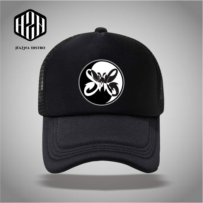 HAZNA DISTRO.TOPI SLANK.TOPI BERLOGO SLANK.TOPI TRUCKER JARING.TOPI SLANK PEACE.TOPI SLANK MAWAR MER
