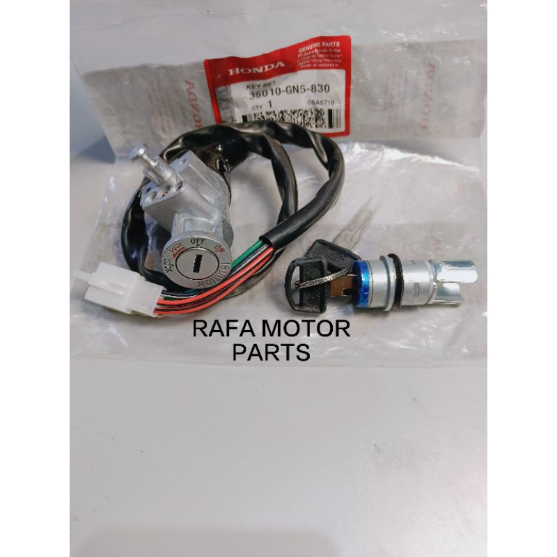 Kunci Kontak Set + Kunci Jok GN5 Honda Grand Astrea Lagenda ori