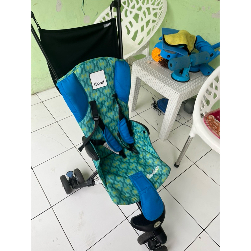 (BEKAS) isport stroller coco latte (preloved)