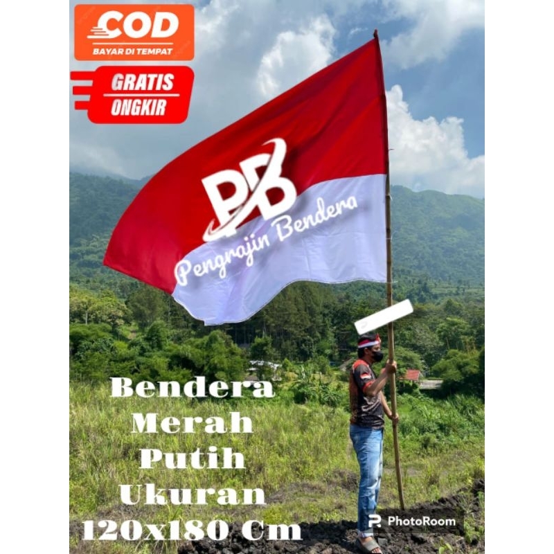 Bendera Merah Putih 120X180