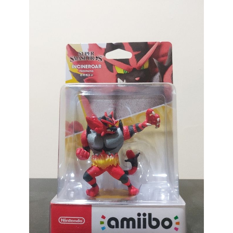 Amiibo Pokemon  Incineroar Super Smash Bros