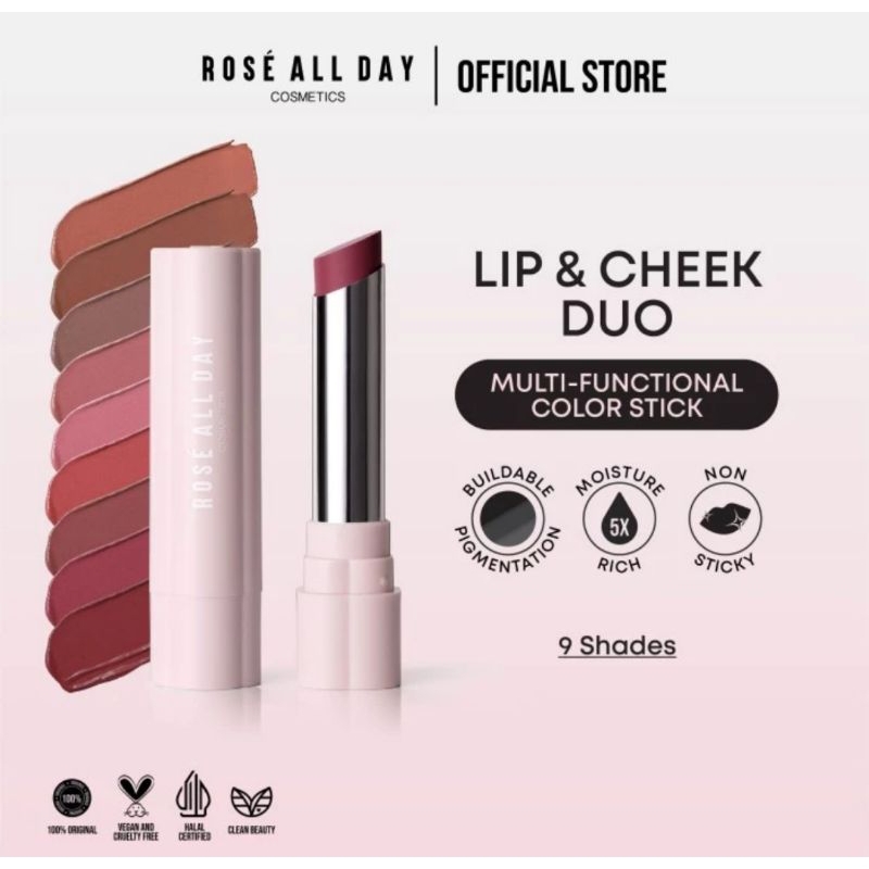 Rose all Day Lip & Cheek Duo