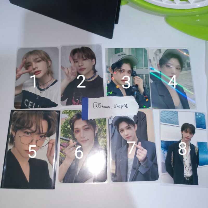 [READY] OFFICIAL PHOTOCARD STRAYKIDS FELIX HYUNJIN CLIO OFFICE NAMIL SHOPEE WF MAXIDENT