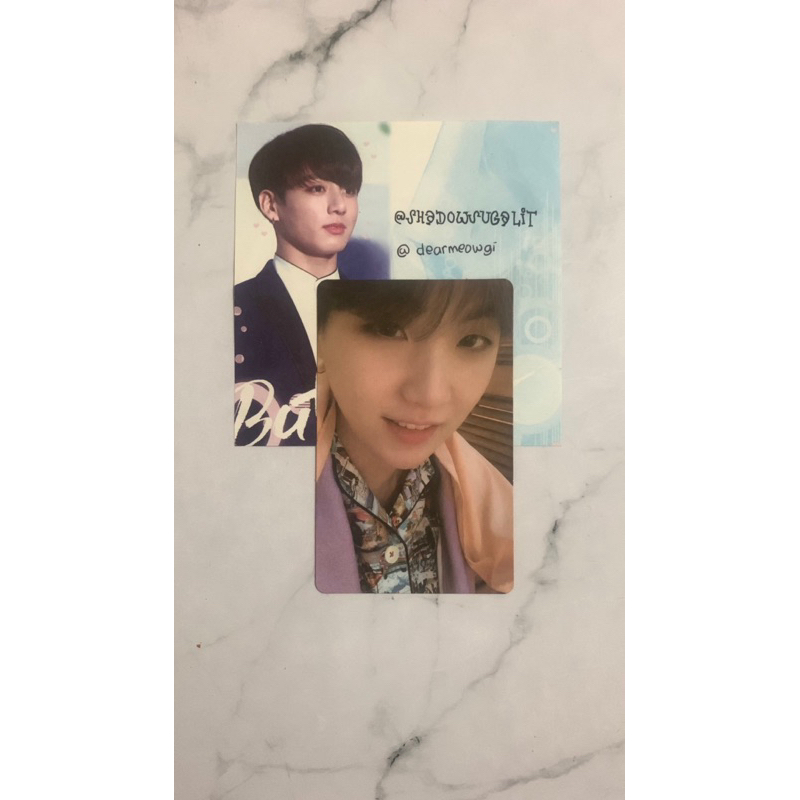 BTS SUGA Yoongi Persona 3 photocard pc