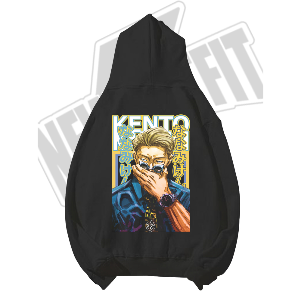 Hoodie Jumper Hodie Sweater Anime Pria NANAMI KENTO JUJUTSU KAISEN Manga Jepang