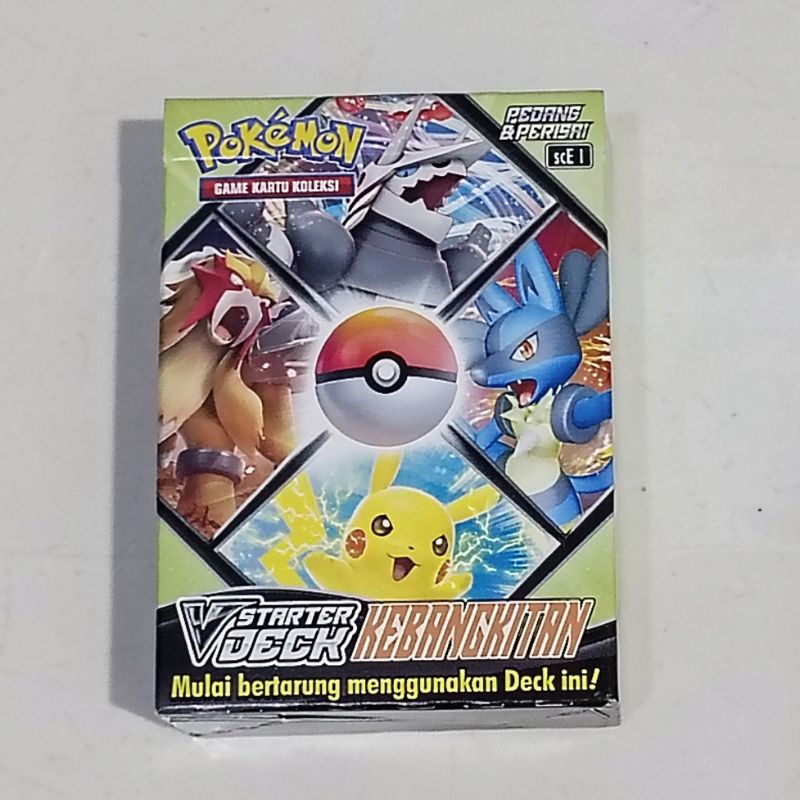 Starter Deck Pokemon TCG Indonesia seri Kebangkitan