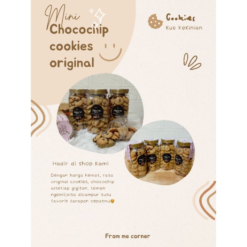 

MINI CHOCO CHIP COOKIES#kuelebaran#natal#imlek#kuekering