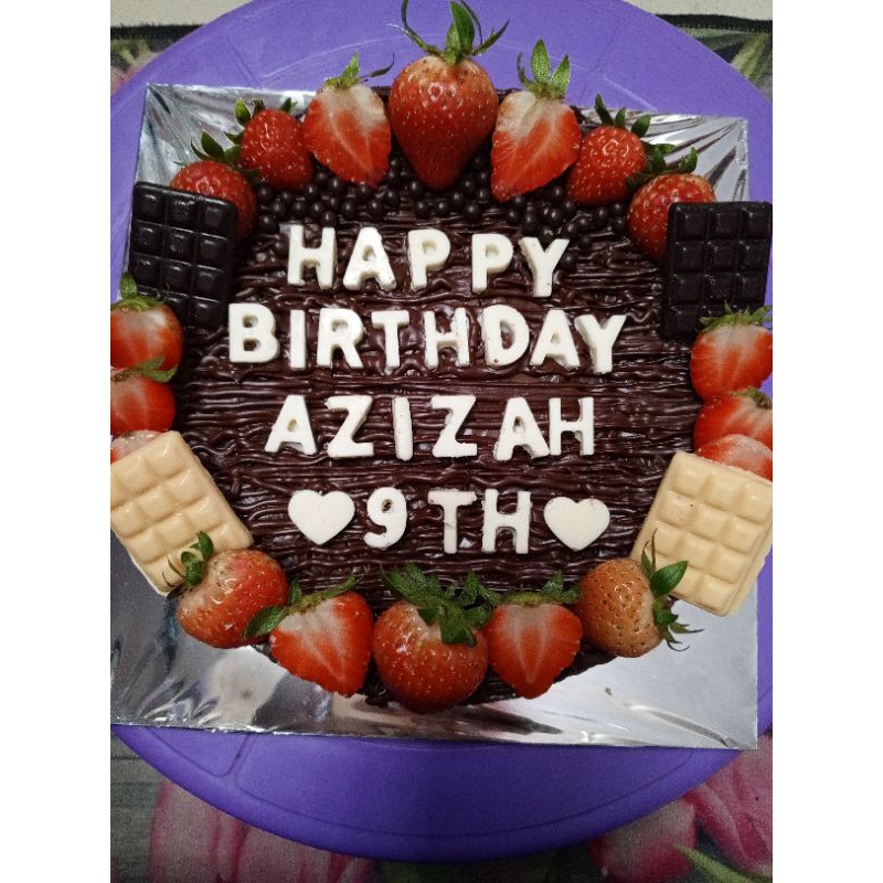 

BROWNIES FUDGY CUSTOM TERMURAH D20CM