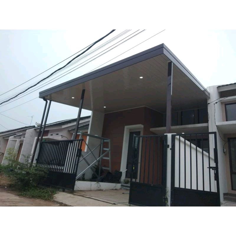 Kanopi Alderon RS + Plafon  Pvc Rangka baja ringan