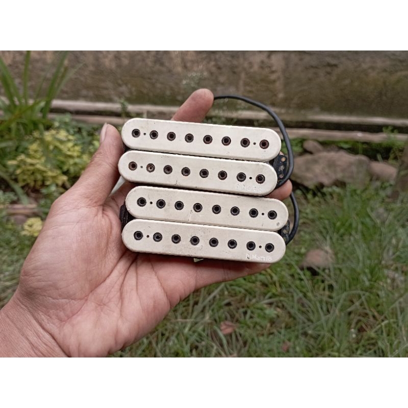 Pickup Gitar Dimarzio USA Ionizer 8 String Pasive Humbucker Set