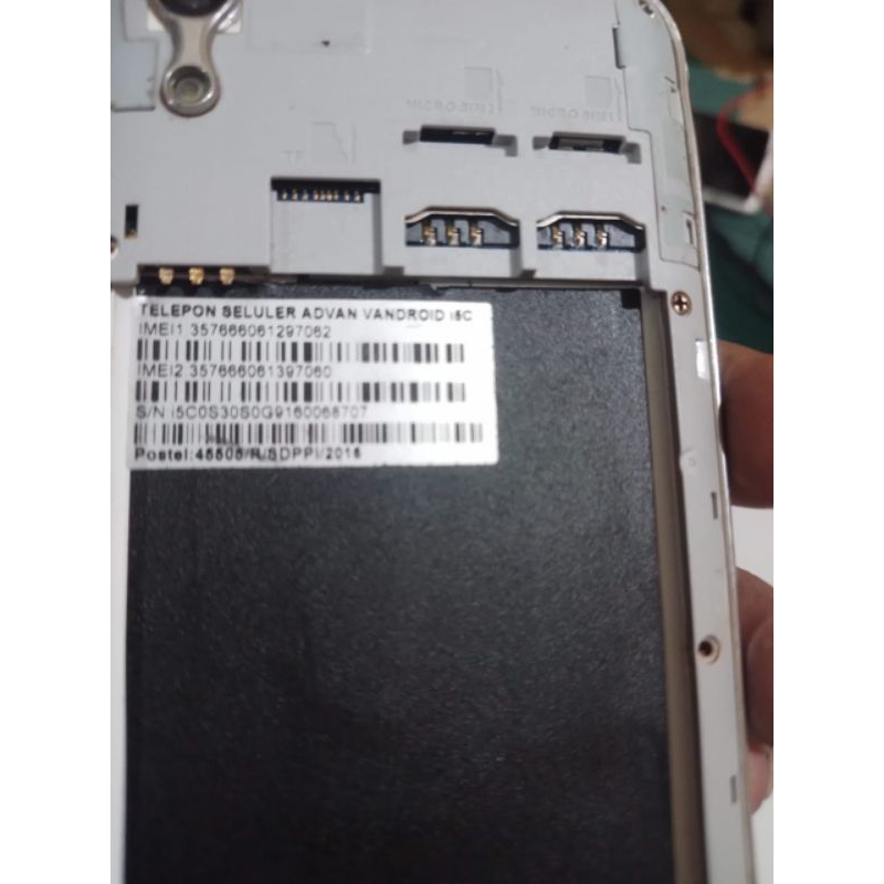 lcd Advan i5c normal