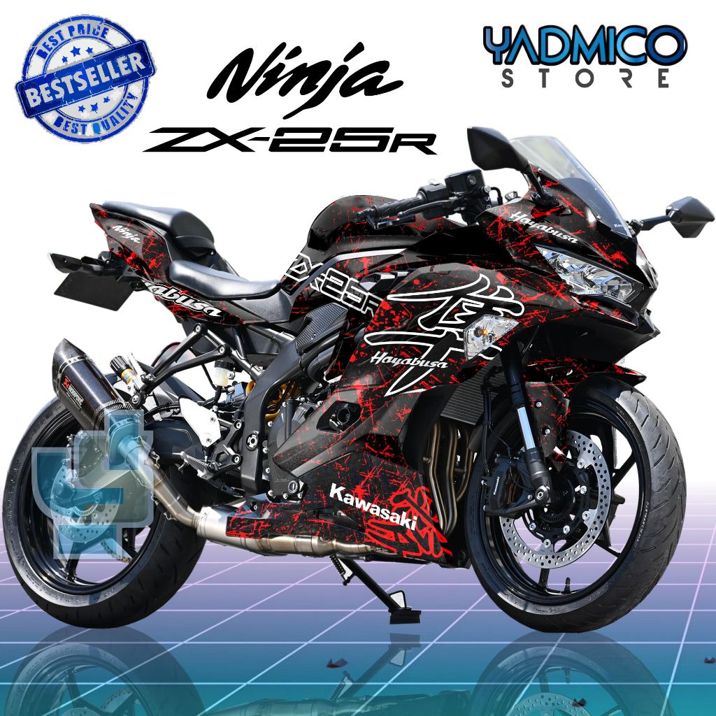 【PROMO】Decal Ninja ZX25R Full Body / Stiker Kawasaki ZX 25R Full Body / Dekal Ninja ZX-25R / Stripin
