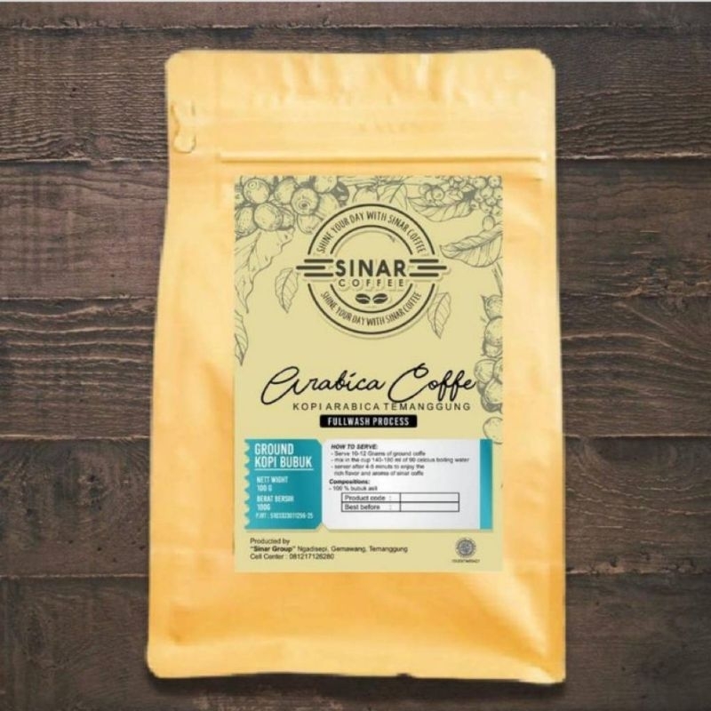 

Kopi Bubuk/Roasted Beans 500gram Arabika Fullwash Temanggung