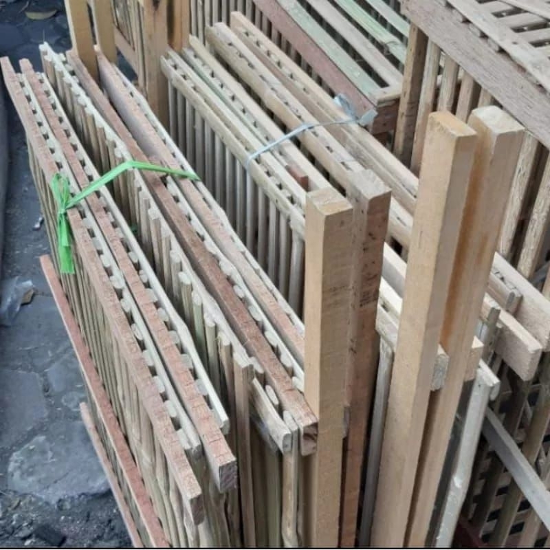 kandang bambu ayam, burung, kelinci/kandang bongkar pasang