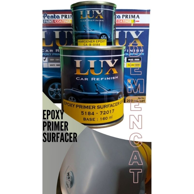 Epoxy Grey Lux Primer Surfacer  Abu-abu Dasaran Cat Dasar Poxy