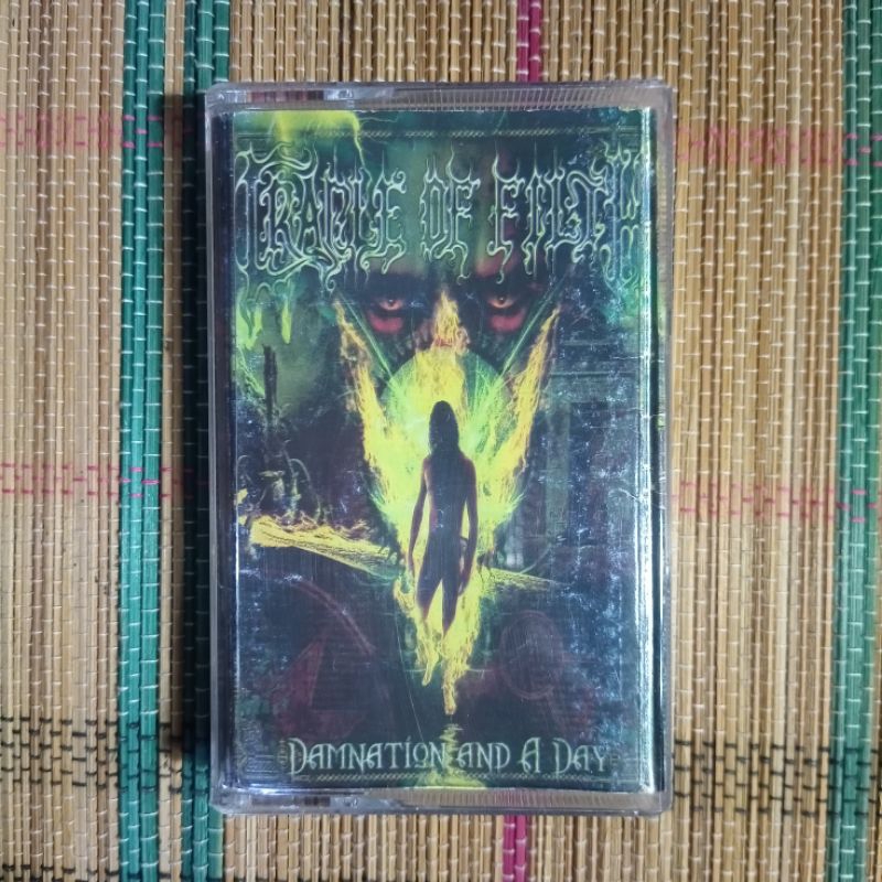 CRADLE OF FILTH - Damnation And A Day " Cassette Tape kaset Pita