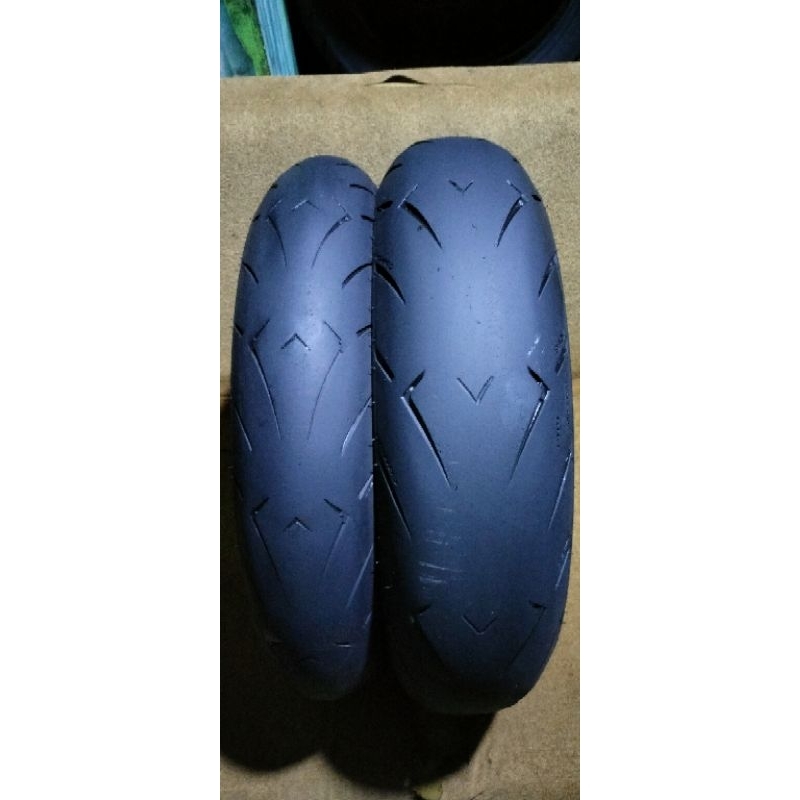 sepasang ban softcoumpond ring 17 ukuran 110-150 cbr byson r15 Supermoto