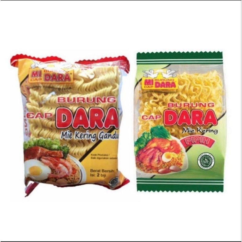 

Mie kering cap burung dara