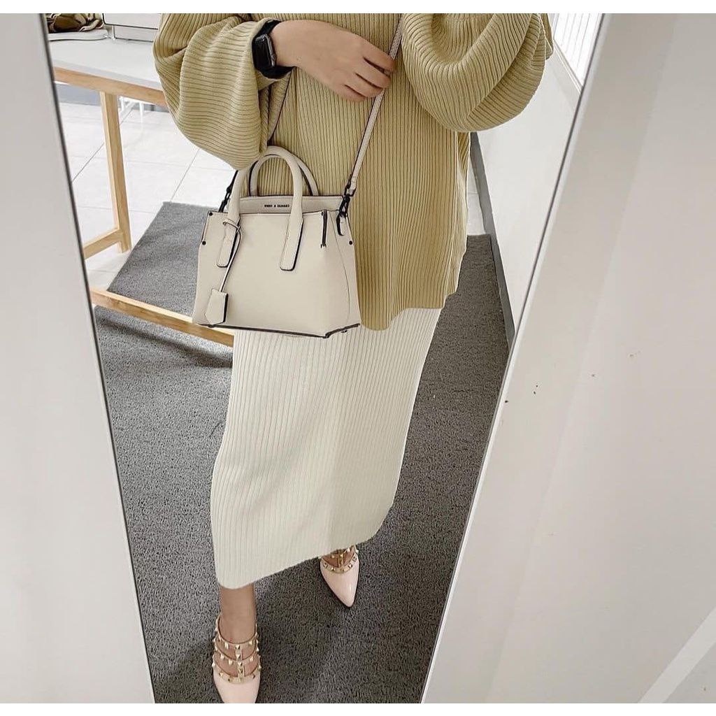 ROK SPAN RAJUT PANJANG ROK PREMIUM RAJUT ROK SPAN KNITTED