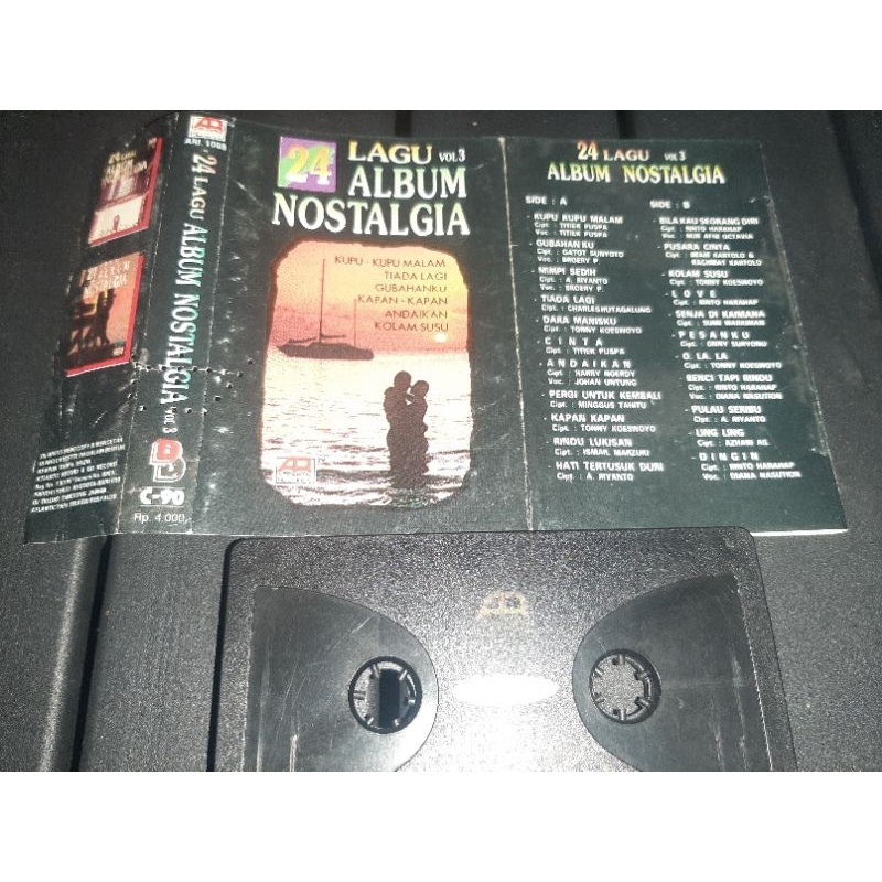Kaset 24 Lagu Album Nostalgia