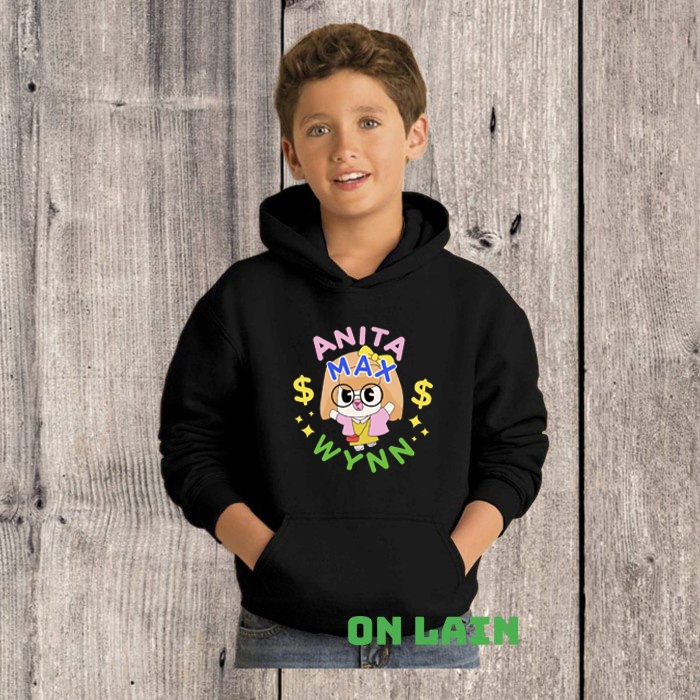 SWEATER HOODIE ANAK ANITA MAX WYNN I NEED THE MAX WIN 