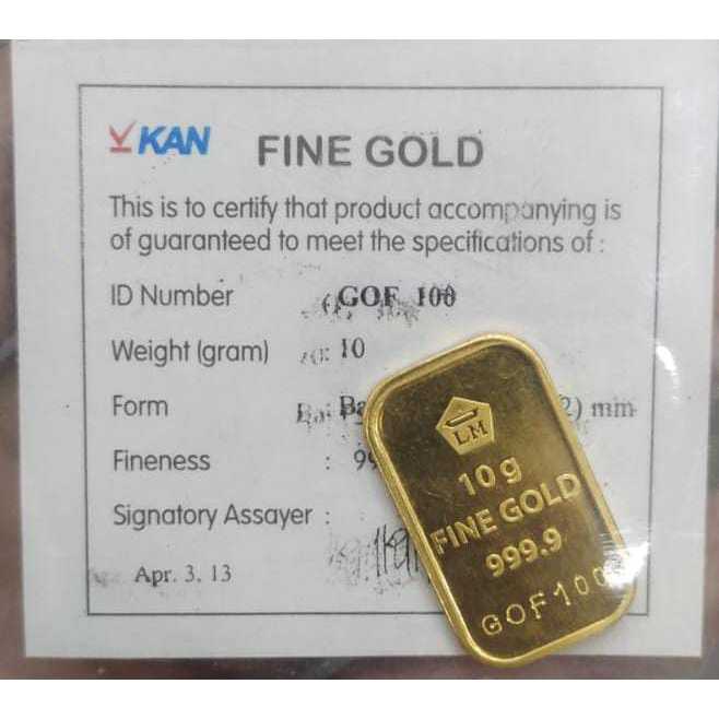 LOGAM MULIA 10gr ANTAM retro tegak potrait klasik lama investasi 2011 sampai 2017 murah meriah 24 Ka