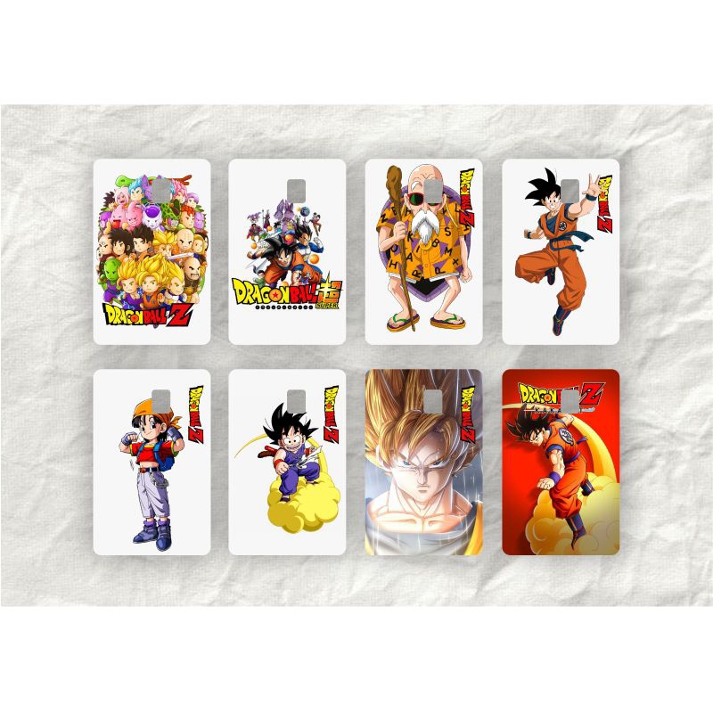 

Cardskin stiker ATM/E-MONEY Dragonballlz 1