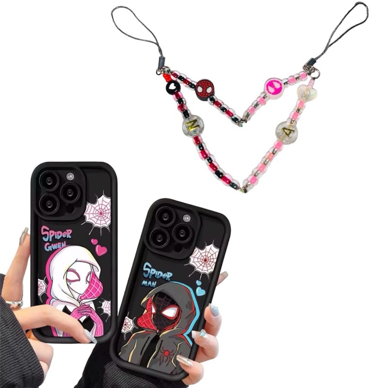 case & strapphone spiderman&spidergwen couple