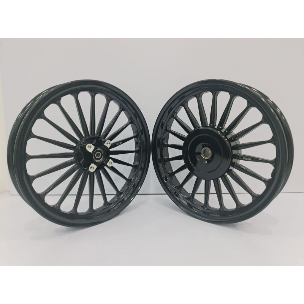 VELG PALANG 20 MODEL DAYTONA CMG VARIO, BEAT, SCOOPY, VARIO 125, VARIO 150, VARIO 160 BLK TROMOL