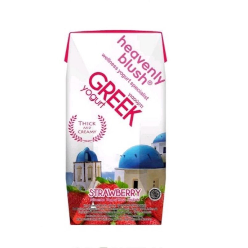 

Heavenly Blush Greek Yogurt Strawberry Thick and Creamy 200 ml