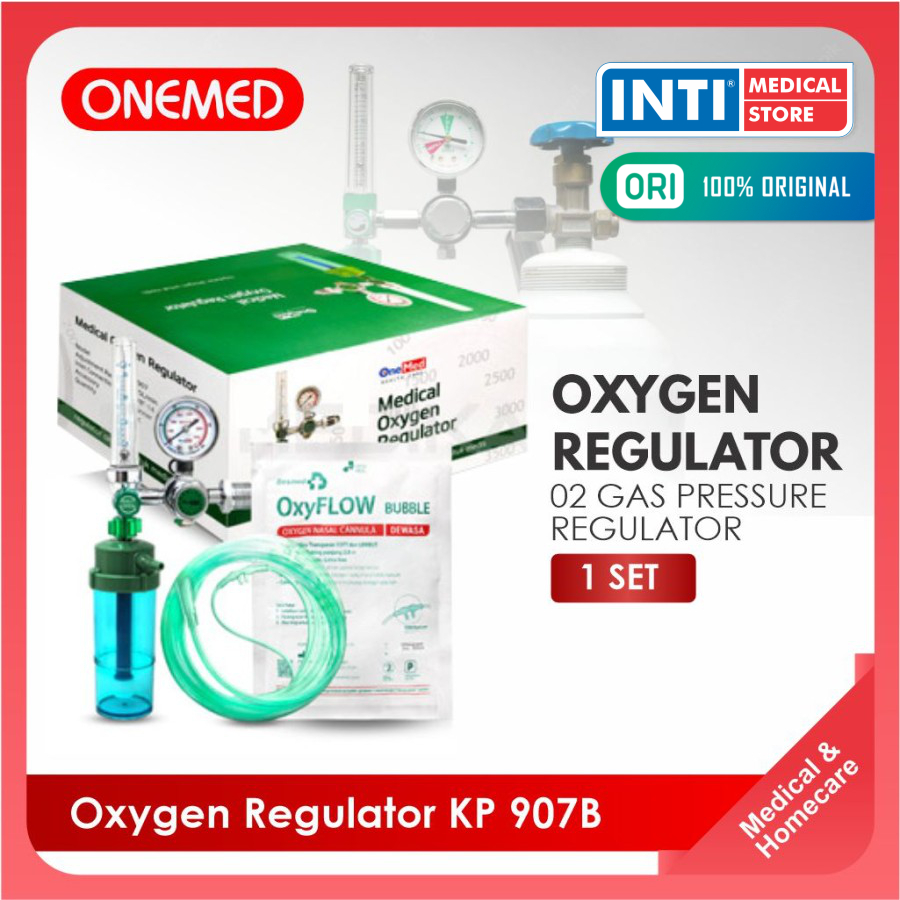 ONEMED Oxygen Regulator KP 907B / Regulator Oksigen
