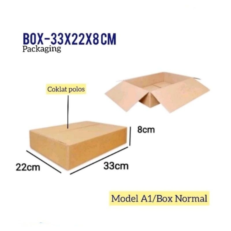 

Box 33x23x8 cm (Buket volum 1 kg) Kardus packing / Hampers