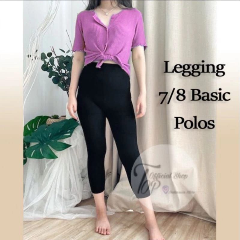 beautiful ] Legging Fleece Super TEBAL 702 Fleece 7/8 Fleece Premium Tebal