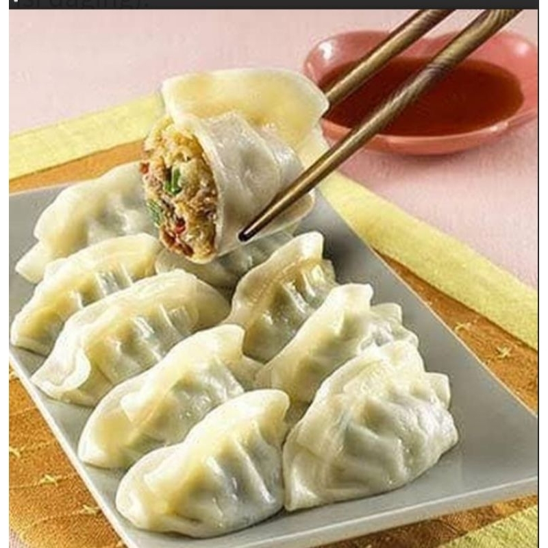 

Dumpling Vegan Sui Ciau vegetarian Isi 20pc