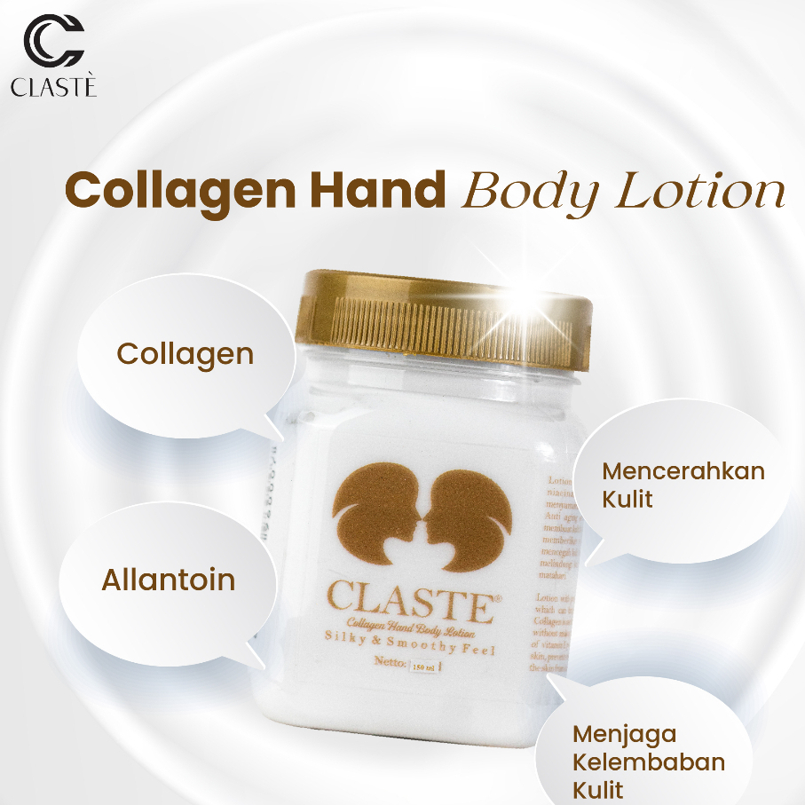 Collagen Hand Body Lotion CLASTE 150 ml