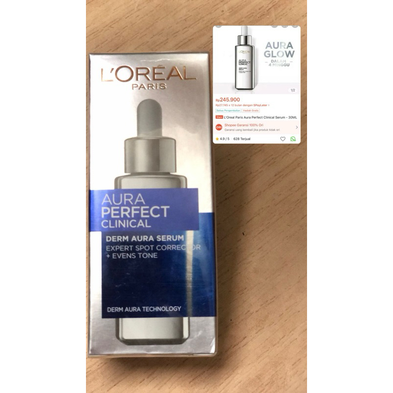 L'OREAL PARIS AURA PERFECT CLINICAL SERUM 30ml