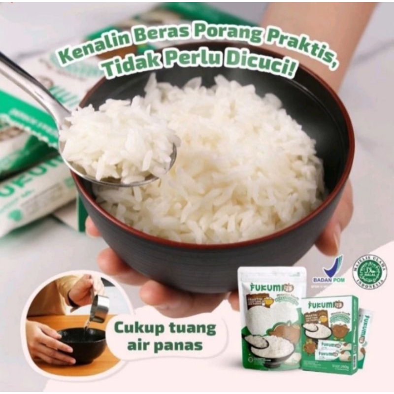 

Fukumi Beras Porang 1 kg Rice Shirataki Free Sendok Cantik